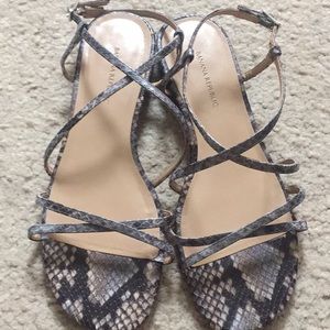 Strap Sandals Never Worn 7.5